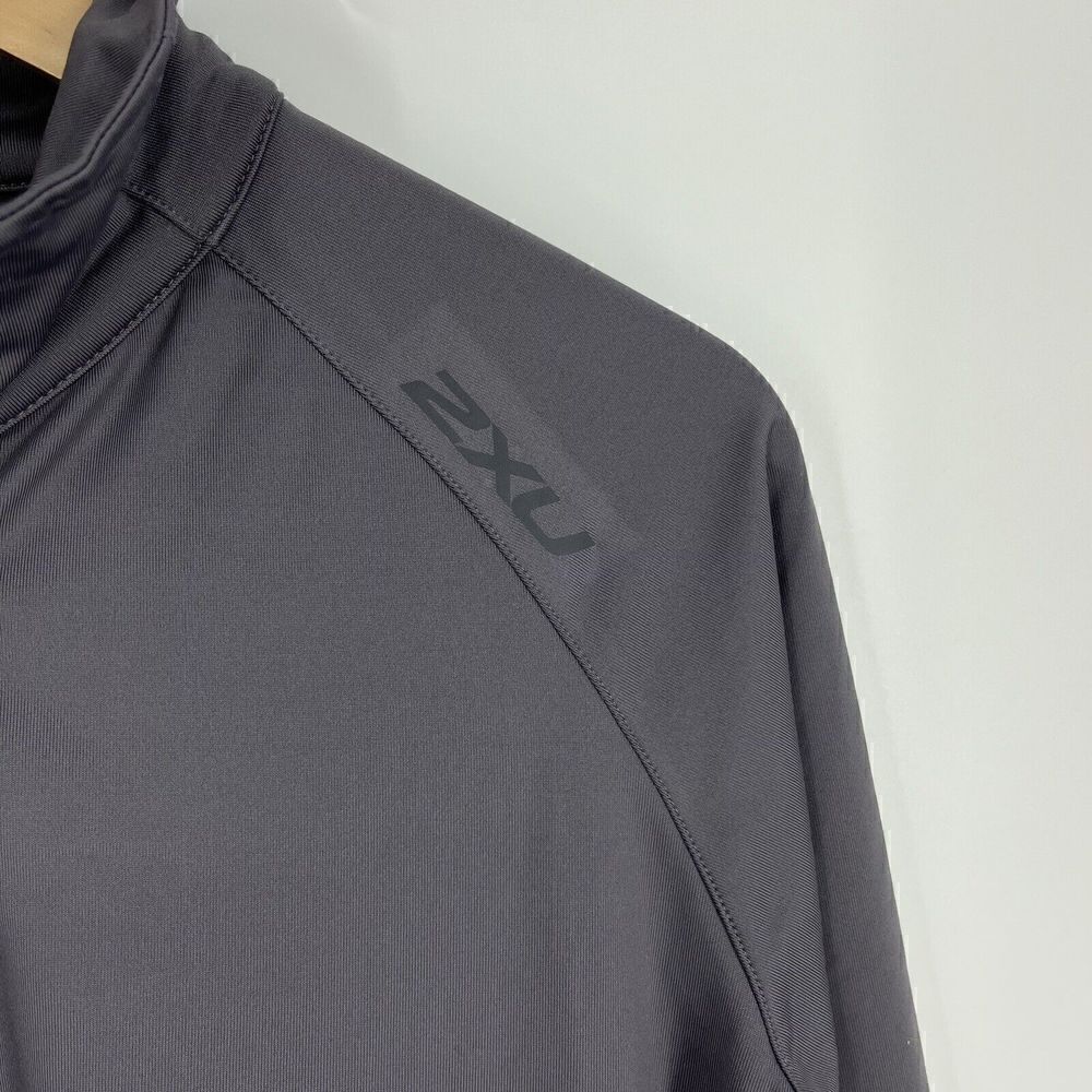 2XU Jacket Size Small Womens Gray Full Zip Micro Climate Compression Run Cycle - Picture 3 of 10